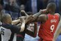 NBA : Ibaka et Chriss se battent violemment !