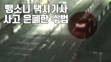 [자막뉴스] 뺑소니 택시기사가 사고를 은폐한 수법 / YTN