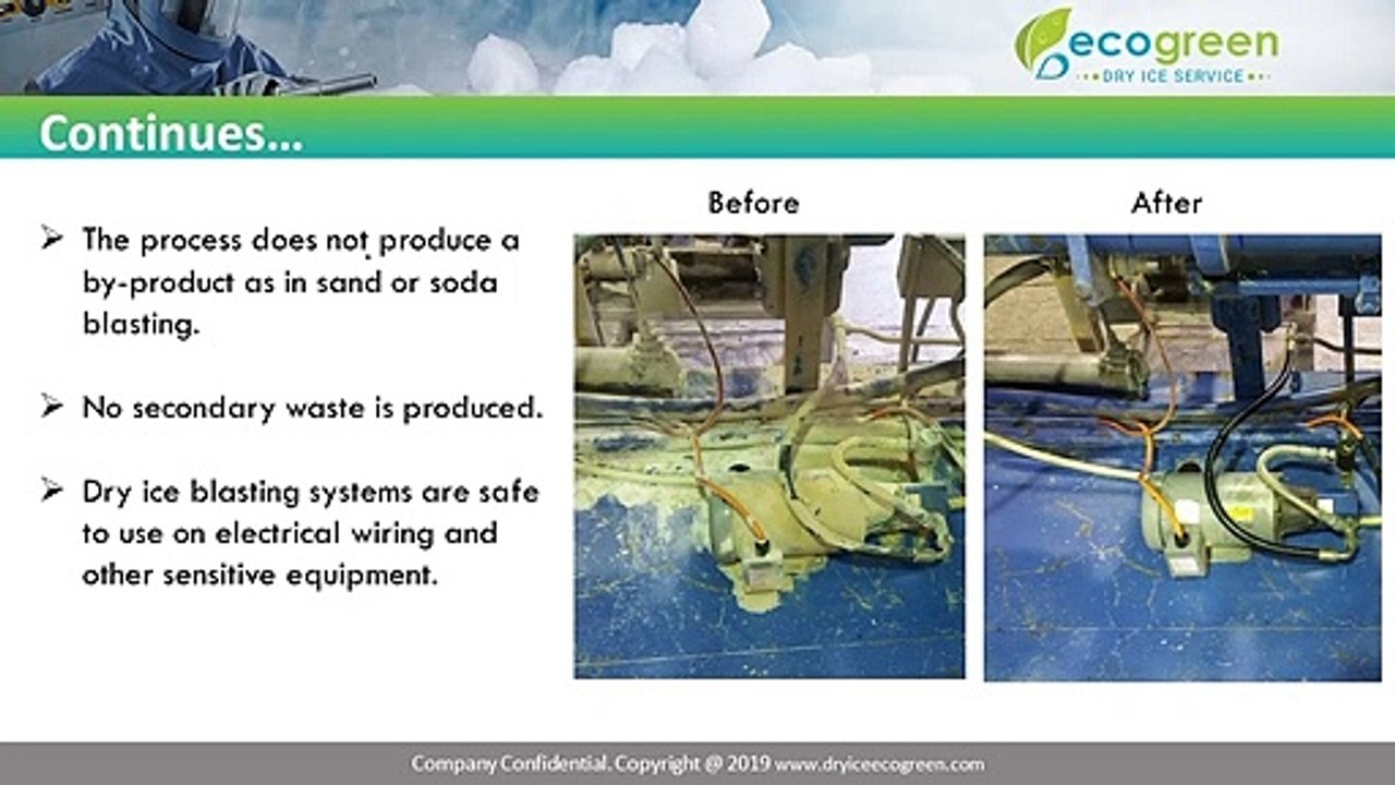 Safe, Clean Dry Ice Blasting