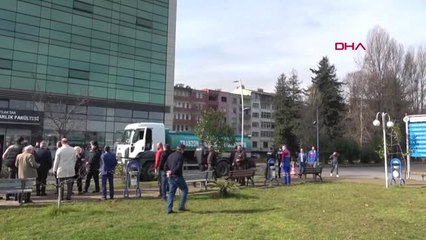 Trabzon-Avrasya Üniversitesi'nde Yangın Çıktı-5