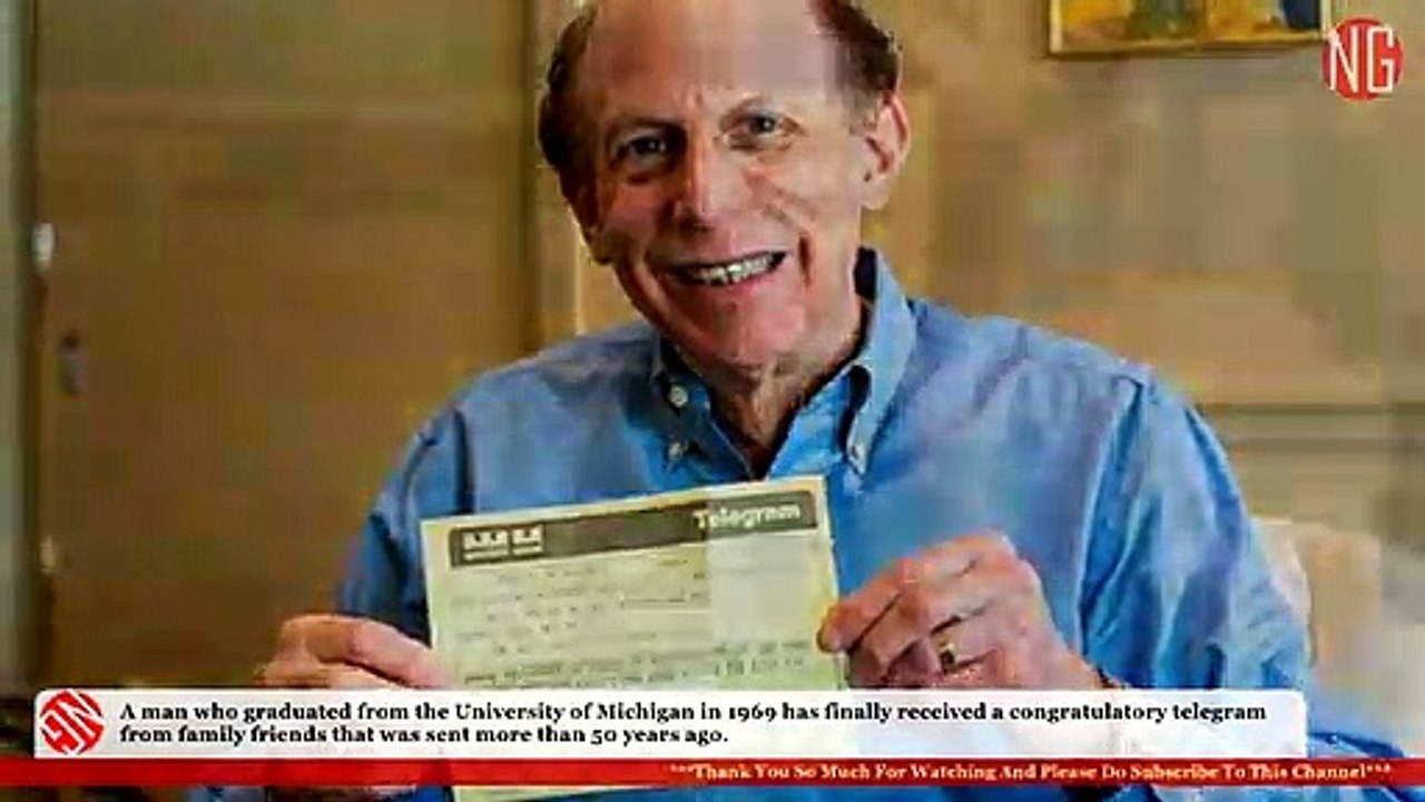 Telegram Arrives to the Owner 50 Years Later