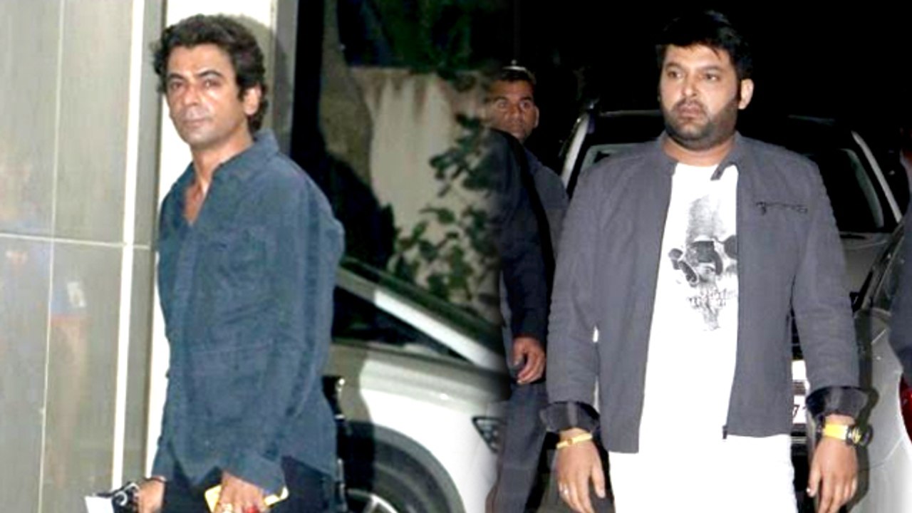 Sunil Grover & Kapil Sharma BUMPED Into Each Other At Sohail Khan's Party