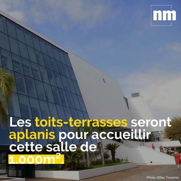 Une nouvelle salle de cinéma et spectacles va être construite sur le toit du Palais des festivals de Cannes