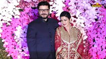 Ekta With Dad Jitendra Kapoor At Marrige Of Akash & Shloka Grand Wedding