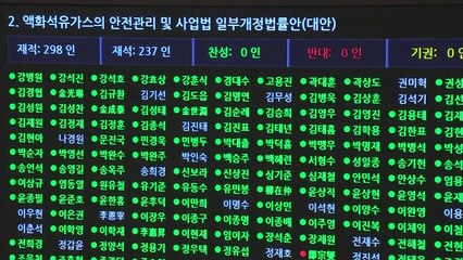 국회, 'LPG 차량 일반인 구매법' 등 미세먼지 법안 8건 처리 / YTN