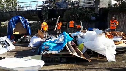 Grenoble : le campement de fortune du cours Berriat démantelé ce mercredi matin