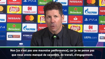 8es - Simeone : "La Juve était meilleure"