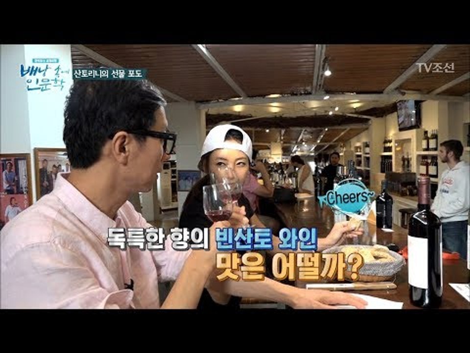 산토리니의 명물인 포도로 만든 와인 맛은?! [배낭 속에 인문학] 5회 20170620