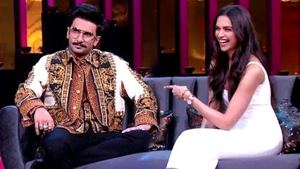 Ranveer & Deepika Gush About Each Other In An Unseen Video Of Koffee With Karan
