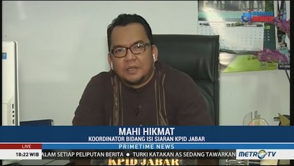 KPID Jabar: Pembatasan Tayang Lagu Barat Sudah Melalui Pembahasan Panjang
