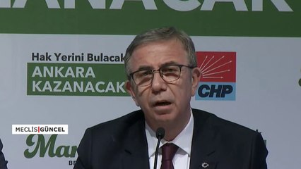 Mansur Yavaş / 12 Mart 2019 /  Basın Toplantısı