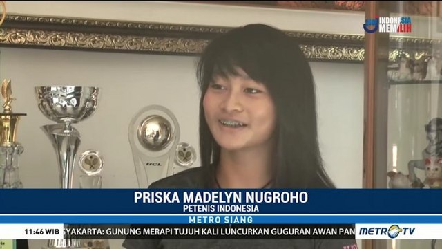 Priska Targetkan Tembus 20 Besar Dunia WTA Junior