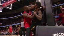 Basket-Ball - NBA - Serge Ibaka And Marquese Chriss Ejected After Throwing Punches Raptors-Cavaliers Turns Into Fight Night In Cleveland