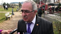 Trabzon Büyükşehir Belediyesi İtfaiye Daire Başkanı Kaplan: 'Strafora bağlı bir yangın oldu. Yangının elektrik kontağında çıktığı tahmin ediliyor'