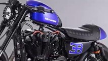 New Harley Davidson Sportster Cafe Racer “Bugatti” by Bündnerbike | Mich Motorcycle