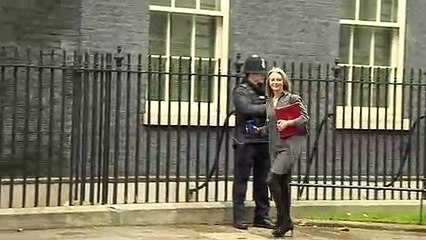 Cabinet arrive in Downing Street ahead of Meaningful Vote