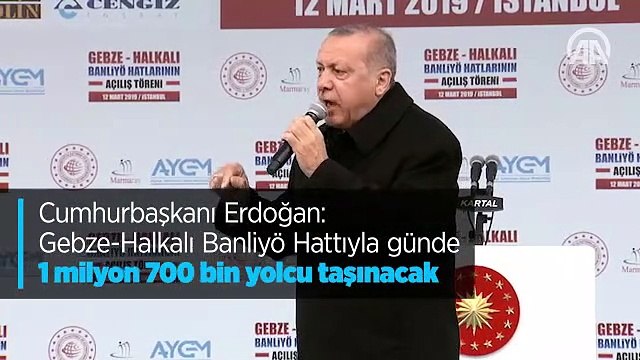 'Gebze-Halkalı Banliyö Hattıyla günde 1 milyon 700 bin yolcu taşınacak'