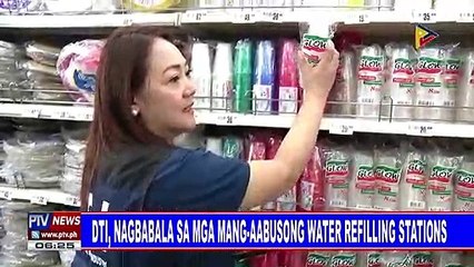 DTI, nakaantabay sa paggalaw ng presyo ng bottled water