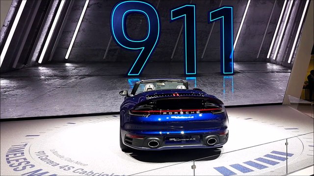 Salon automobile de Genève : la Porsche 911 Carrera 4S Cabriolet
