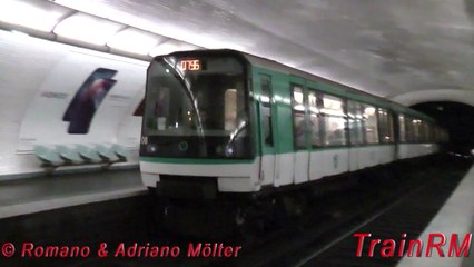 La Ligne 7 Bis et les MF 88 - Le Métro de Paris