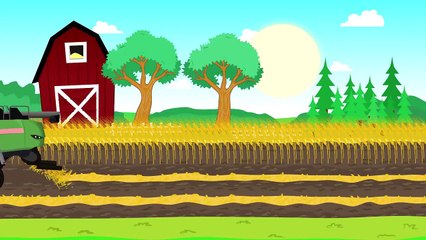 Download Video: Farmers' adventures - Fairy tales Tractors, combine harvesters and other agricultural machinery .