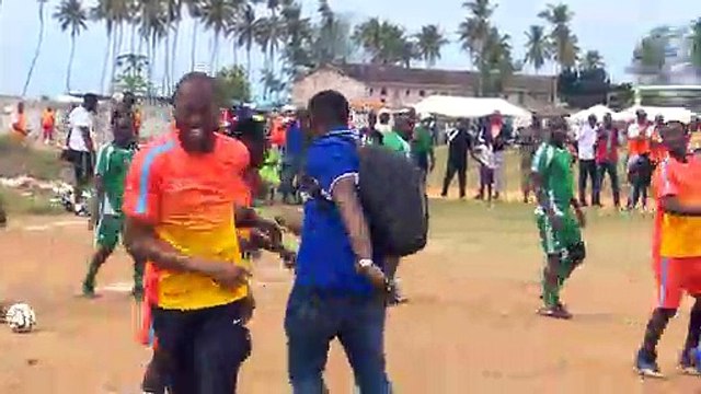 Football : Ouverture du tournoi du pétrole et de l'énergie