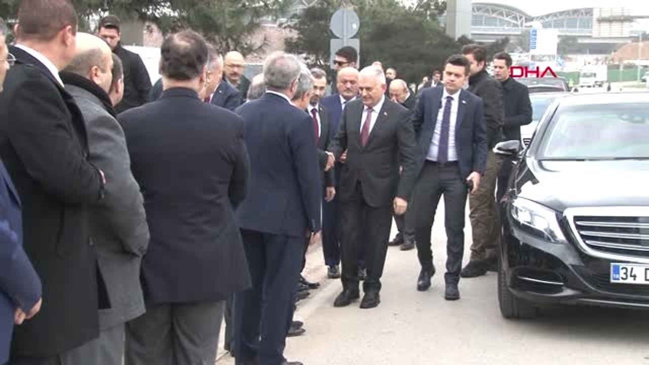 İstanbul- Binali Yıldırım, Sabiha Gökçen Havalimanı Camisi'nin Temel Atma Törenine Katıldı