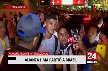 Copa Libertadores 2019: Alianza Lima partió a Brasil para partido ante Inter