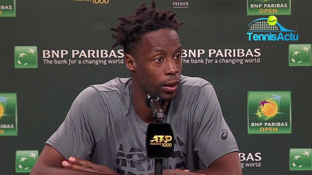 ATP - Indian Wells 2019 - Gaël Monfils : Ce n'est pas ici que je veux battre Novak Djokovic !