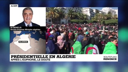 Le renoncement de Bouteflika est une "présidence illégitime", selon l'opposant Ali benflis