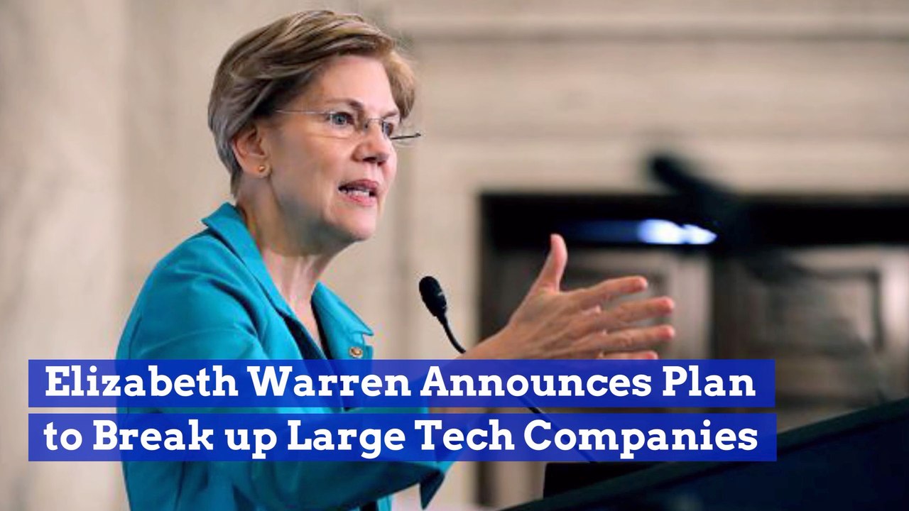 Elizabeth Warren Wants To Go After Big Tech Corporations
