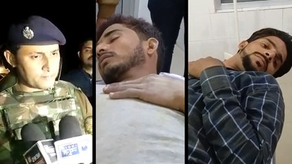 इटावा में 25 हजार के इनामी बदमाशों से पुलिस की मुठभेड़, दो गिरफ्तार