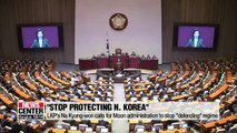 LKP floor leader slams Moon's policies on economy, nat'l security and N. Korea
