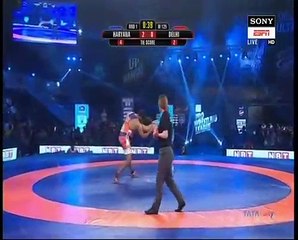 PWL 3 DAY 4_ Sumit Vs Hitendra at Pro Wrestling league 2018 _ Full Match