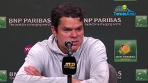 ATP - Indian Wells 2019 - Milos Raonic avec Fabrice Santoro : ça marche bien pour l'instant !