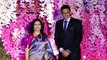 Cricketer Anil Kumble With his Wife At Akash Ambani & Shloka Ambani's Grand Reception Party