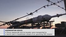 Soyuz spacecraft installed on Kazakh launch pad ahead of mission to ISS