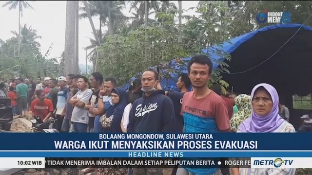 Warga Berkerumun di Lokasi Tambang Longsor Bolmong