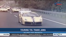 Touring Komunitas Ferrari Jajal Tol Trans Jawa