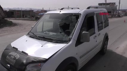 Konya Kaza Anı Güvenlik Kamerasına Yansıdı