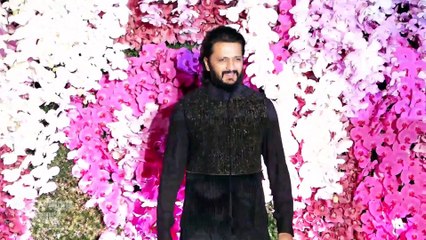 Riteish Deshmukh At Akash Ambani & Shloka Ambani's Grand Reception Party