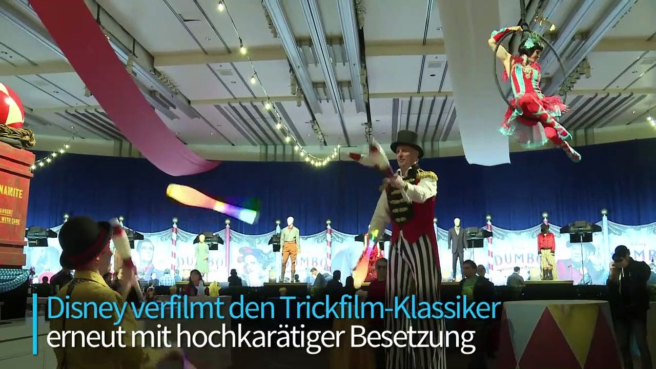 Colin Farrell als Zirkusstar in 'Dumbo'