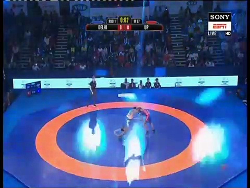 PWL 3 Day 7_ Sandeep Tomar Vs Nitin Rathi at Pro Wrestling League at season 3