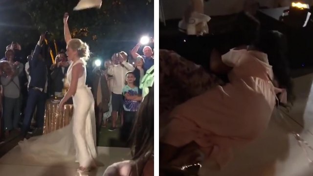 Deux femmes se battent pour un sac Gucci pendant un mariage