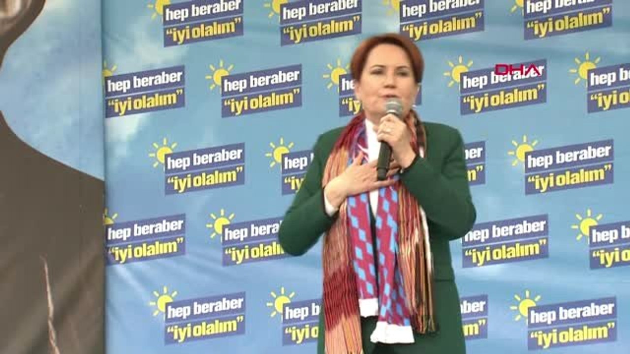 Trabzon İyi Parti Lideri Akşener Trabzon Mitinginde Konuştu-Tamamı Ftp'de