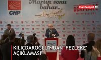 Kılıçdaroğlu'ndan 'fezleke' açıklaması