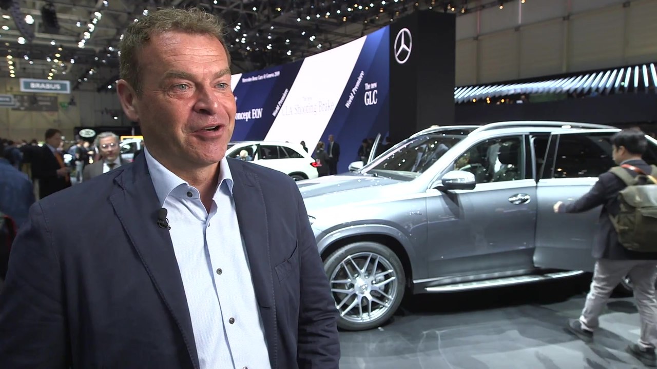 Mercedes AMG at Geneva Motor Show 2019 - Tobias Moers, Chief Executive of Mercedes AMG