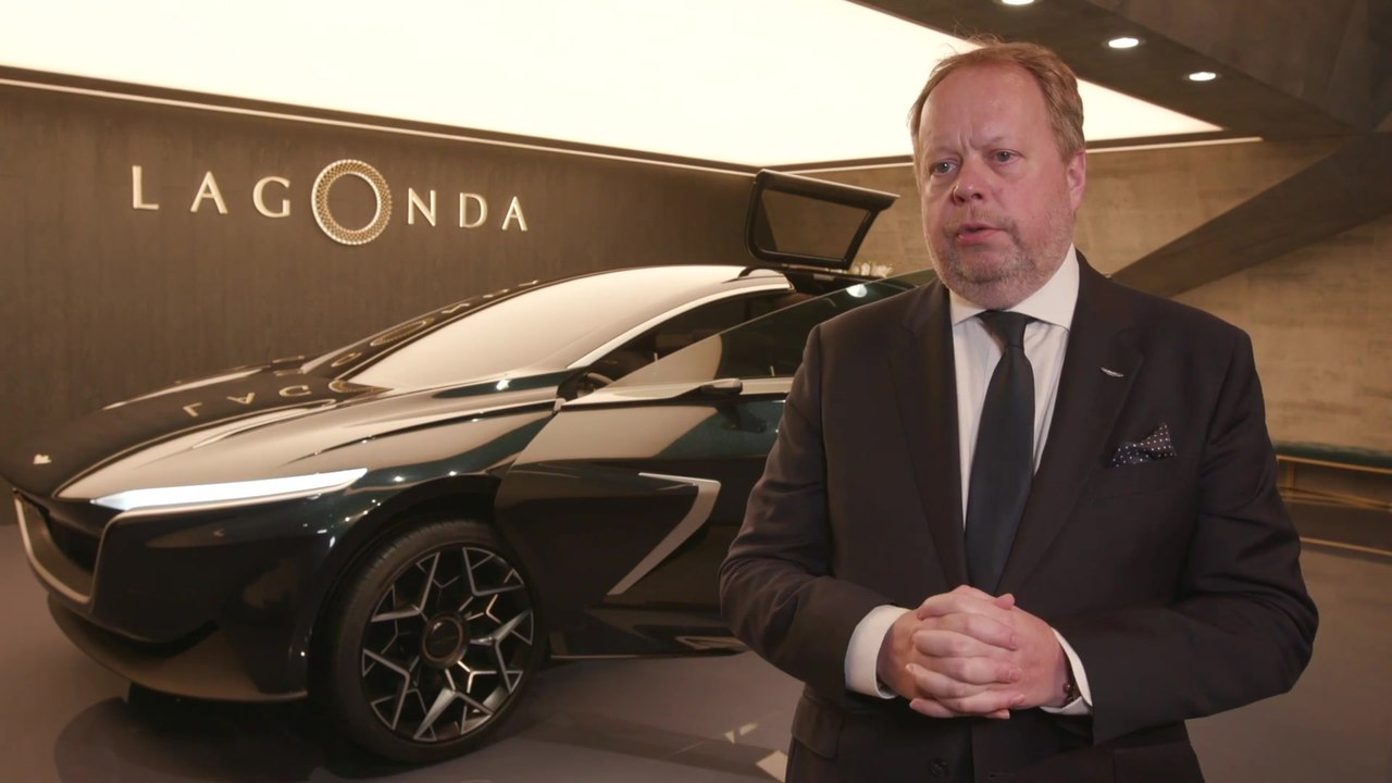 Aston Martin at Geneva Motor Show 2019 - Andy Palmer, CEO of Aston Martin