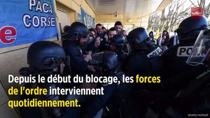 Septième jour de blocage à la prison de Condé-sur-Sarthe