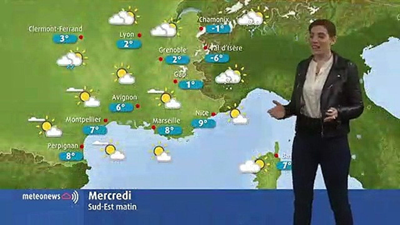 Votre météo du mercredi 13 mars : soleil et neige en plaine au-dessus de 500 mètres